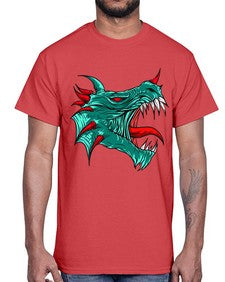 dragon 174#- dragon- Cotton Tee