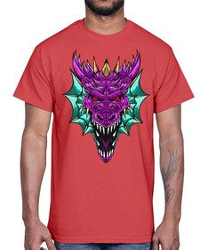 dragon 175#- dragon- Cotton Tee
