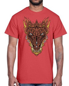 dragon 176#- dragon- Cotton Tee