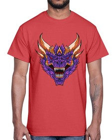 dragon 183#- dragon- Cotton Tee