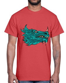 dragon 186#- dragon- Cotton Tee