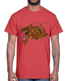 dragon 187#- dragon- Cotton Tee