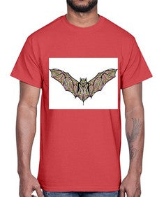 ethnic bat 415#- mandala- Cotton Tee