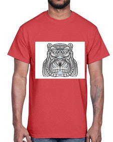 ethnic hippo 426#- mandala- Cotton Tee