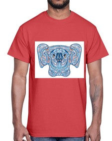 ethnic koala 428#- mandala- Cotton Tee