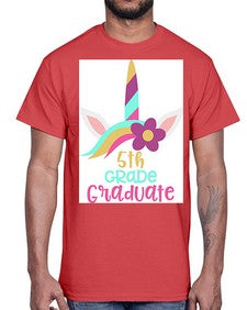 fifth grade graduate 71#- fifth grade- Cotton Tee