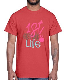 first grade design 121#- first grade- Cotton Tee