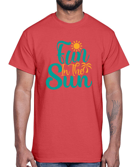 fun in the sun Style 104#- summer- Cotton Tee