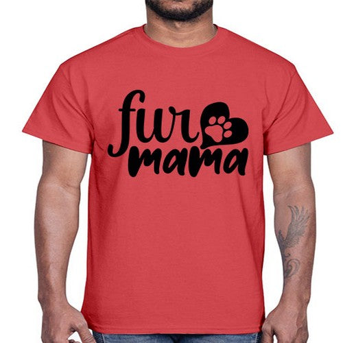 fur mama Style 89#- dogs- Cotton Tee