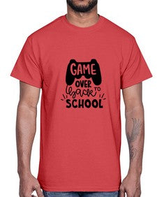 game over back to school 217#- general school- Cotton Tee