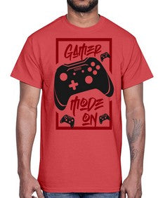 gamer mode on 88#- video games- Cotton Tee