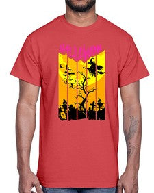 halloween 499#- art pop art- Cotton Tee