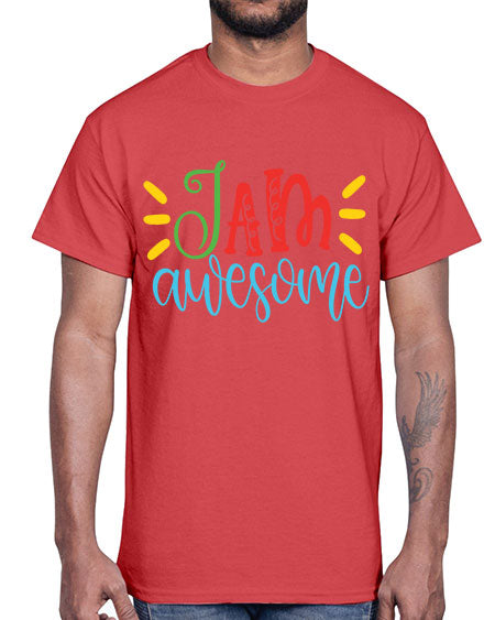 i am awesome Style 18#- autism- Cotton Tee