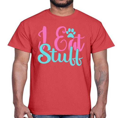 i eat stuff Style 82#- dogs- Cotton Tee