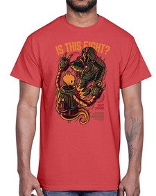 is this fight 669#- art pop art- Cotton Tee