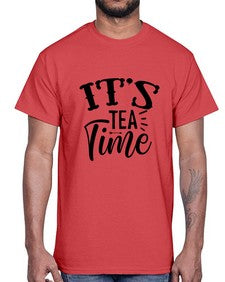 its tea time 1239#- tea- Cotton Tee