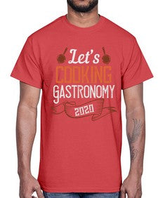 lets cooking gastronomy 306#- cooking- Cotton Tee