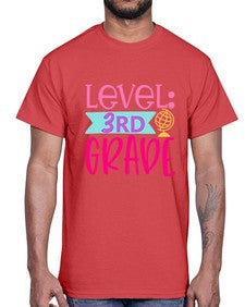 level third grade one hundred 465#- third grade- Cotton Tee