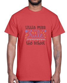 little miss rule the school 486#- general school- Cotton Tee