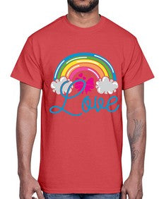love 276#- unicorn- Cotton Tee
