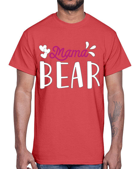 mama bear 173#- bears - animals- Cotton Tee