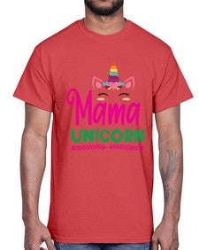 mama unicorn 291#- unicorn- Cotton Tee