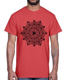 mandala 769#- mandala- Cotton Tee