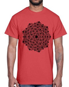 mandala 797#- mandala- Cotton Tee