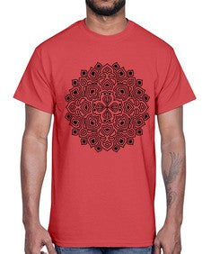 mandala 800#- mandala- Cotton Tee