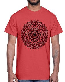 mandala 831#- mandala- Cotton Tee
