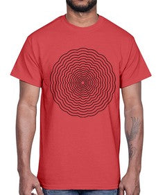 mandala 833#- mandala- Cotton Tee