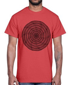 mandala 871#- mandala- Cotton Tee