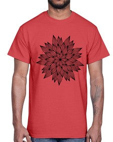 mandala 886#- mandala- Cotton Tee