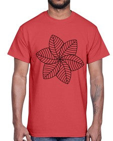 mandala 897#- mandala- Cotton Tee