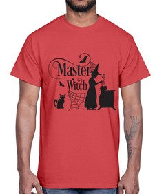 master witch 33#- witch- Cotton Tee