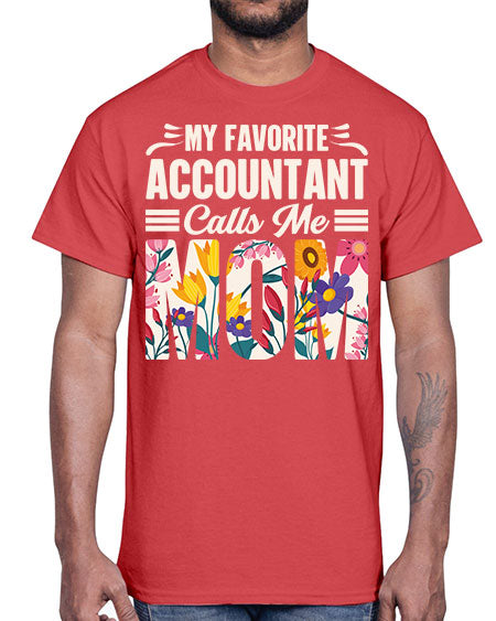 my favorite accountant 1103#- accountant- Cotton Tee