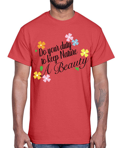 nature beauty 6#- beauty - Cotton Tee