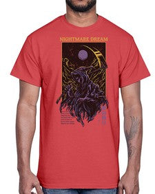 nightmare dream 954#- art pop art- Cotton Tee