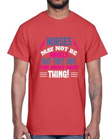 nurse may not be angels Style 1180#- nurse- Cotton Tee