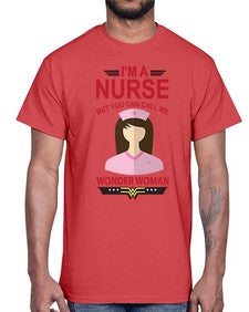 nurse tshirt 1215#- nurse- Cotton Tee