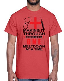 nurse tshirt png 1221#- nurse- Cotton Tee