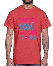 nurses need shots too Style 1251#- nurse- Cotton Tee