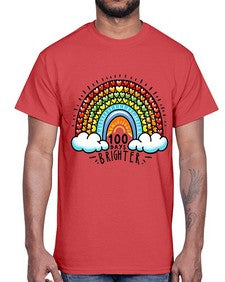 one hundred Days Brighter 565#- one hundred days- Cotton Tee