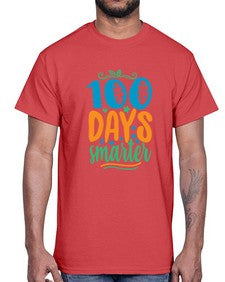 one hundred days smarter 578#- one hundred days- Cotton Tee