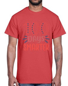 one hundred days smarterr 581#- one hundred days- Cotton Tee