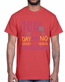 one hundredth day no probllama 597#- one hundred days- Cotton Tee