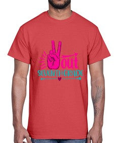 out seven grade 612#- seventh grade- Cotton Tee