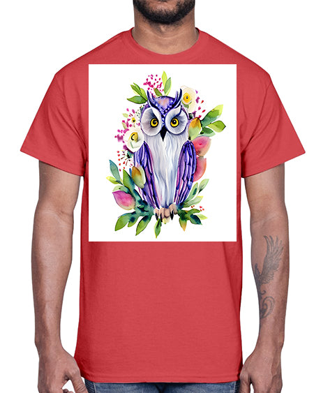 owl 1#- owl- Cotton Tee