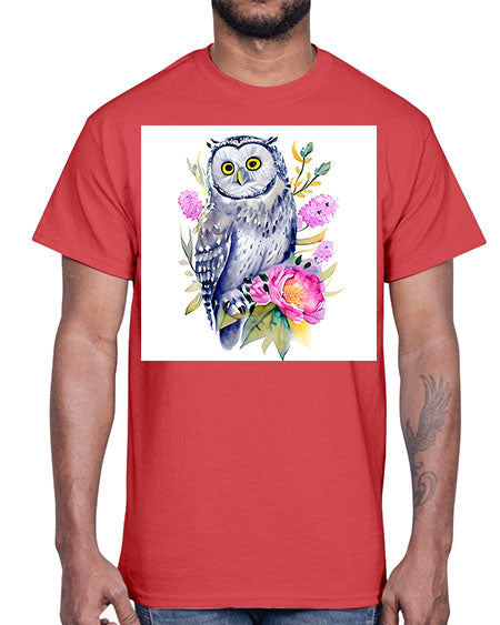 owl 21#- owl- Cotton Tee