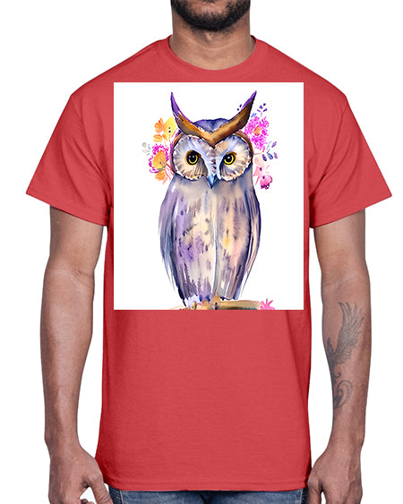 owl 22#- owl- Cotton Tee